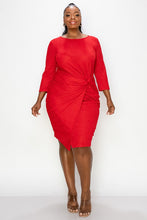 Load image into Gallery viewer, Red Tie Dress
