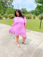 Load image into Gallery viewer, Mauve Swing Dress
